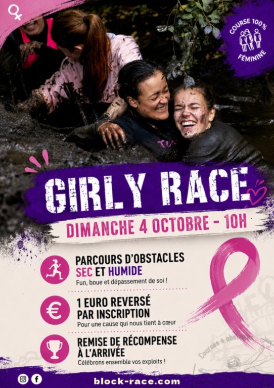 Affiche Girly Race