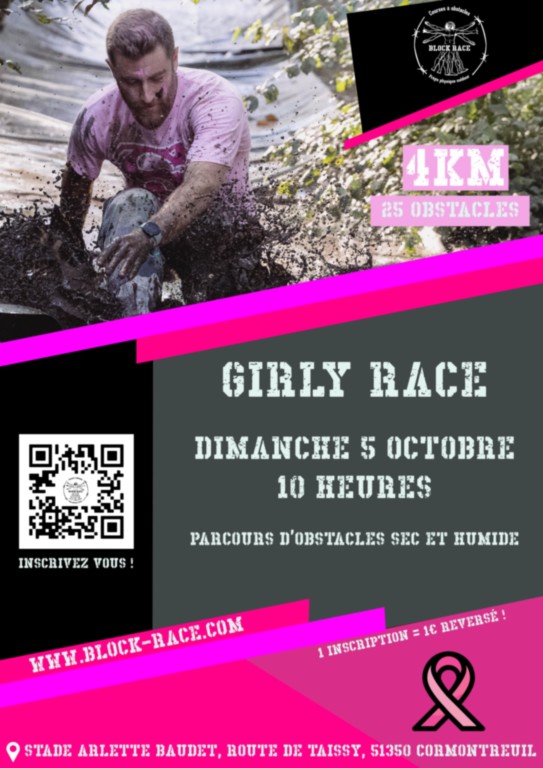 Affiche Girly Race