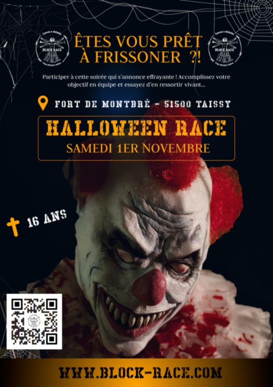 Affiche Halloween Race