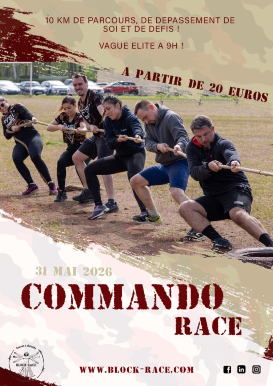 Affiche Commando Race