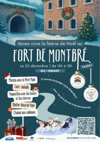 Affiche Noël au Fort Affiche Noël au Fort